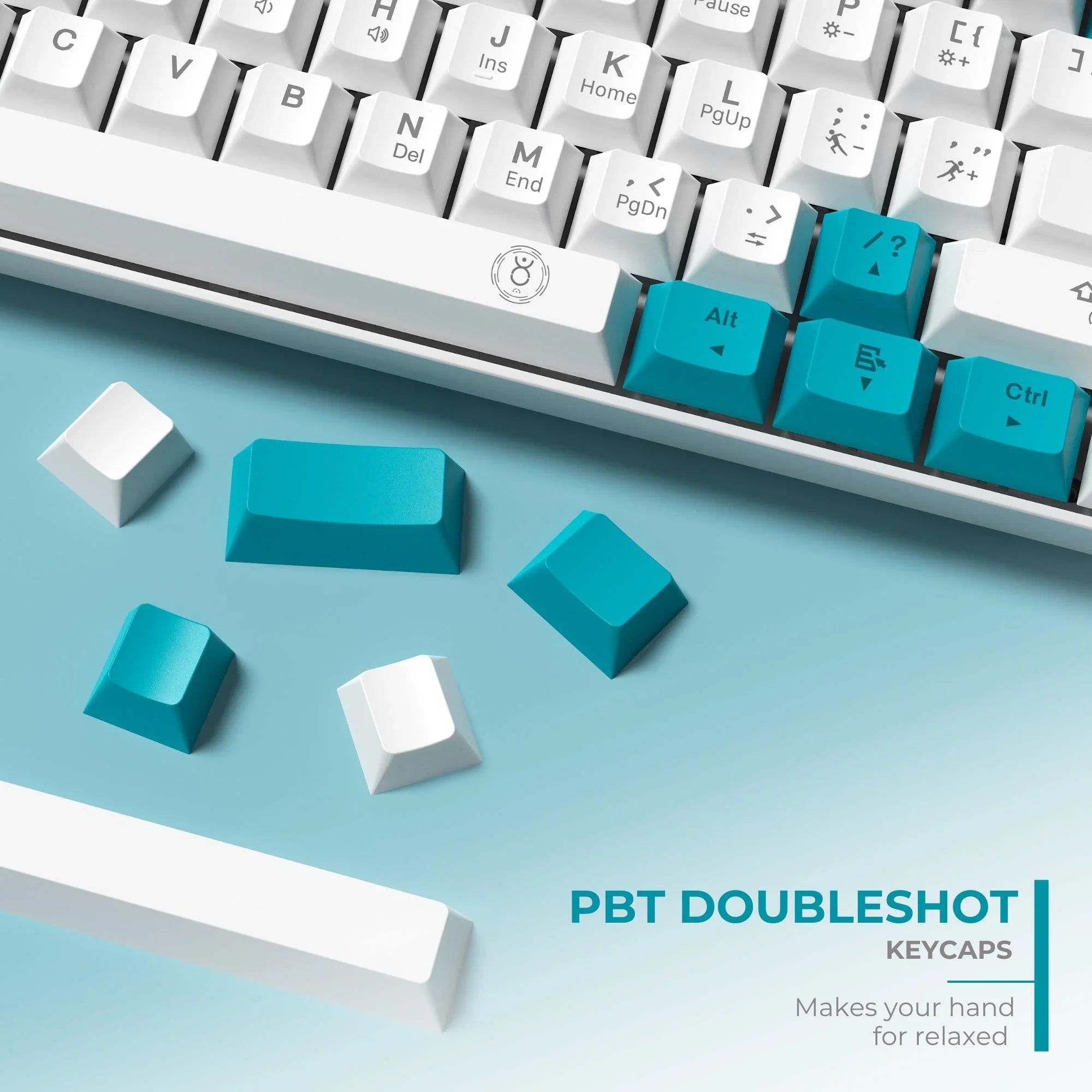 Dr Luxur® Keycaps for DARKFIRE/Pearl/DARKPEARL Keycaps Gaming Accessory Kit, Custom Keycaps for Gaming Keyboard, PBT Profile Dye Sublimation Keycaps, for OUTEMU Switches