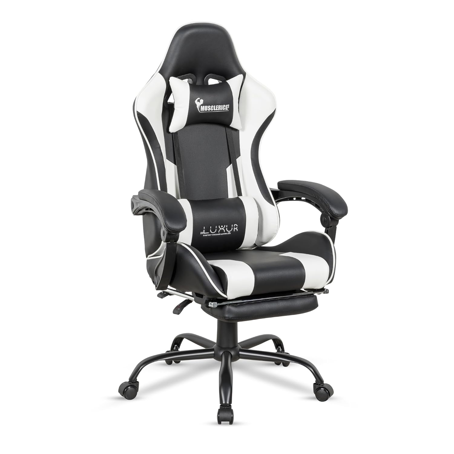 Dr Luxur Musclerice Gaming Chair with Footrest ( Available on Pre