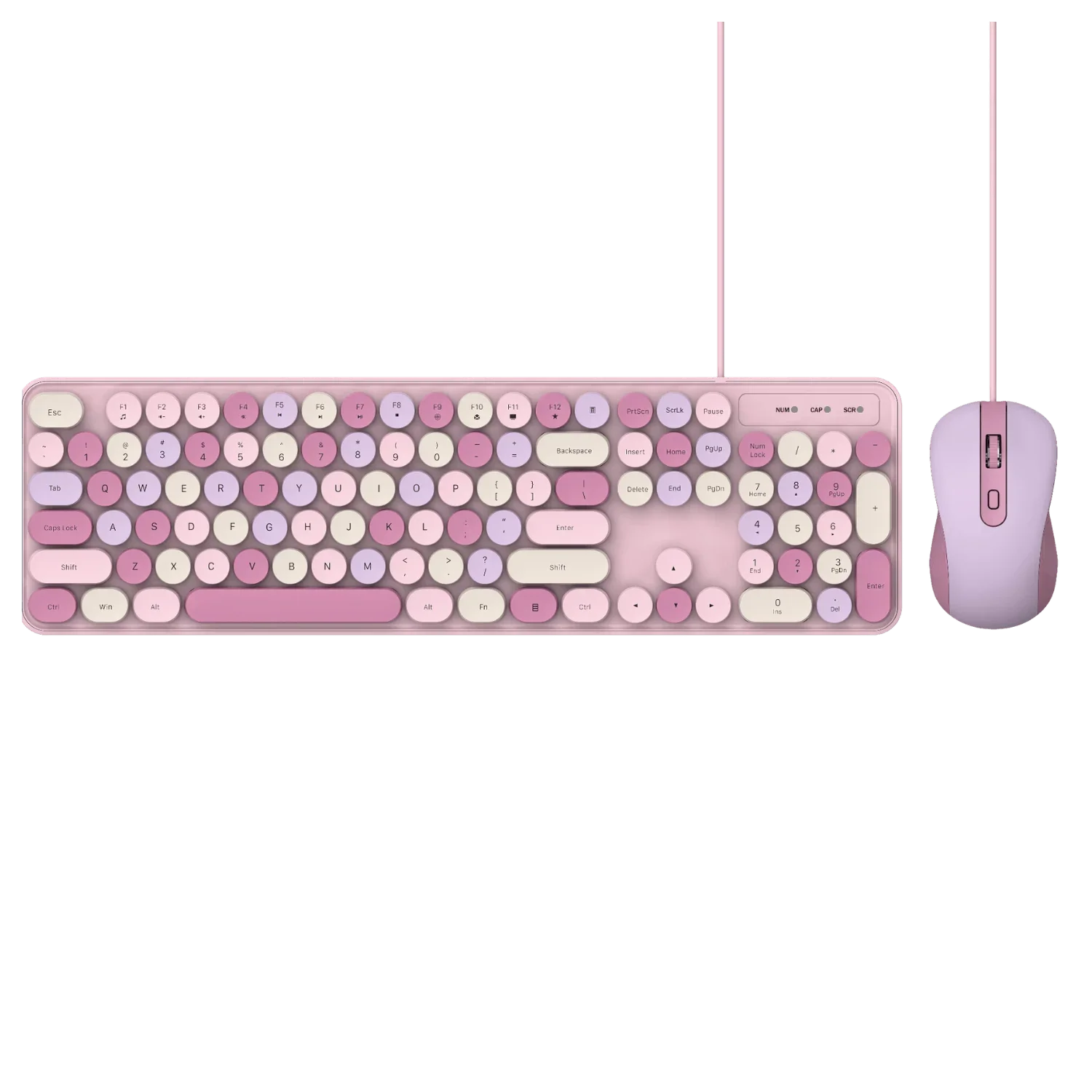 Drluxur Mysterio Typewriter Keyboard and Mouse Combo with type C cable - Pre order - DrLuxur