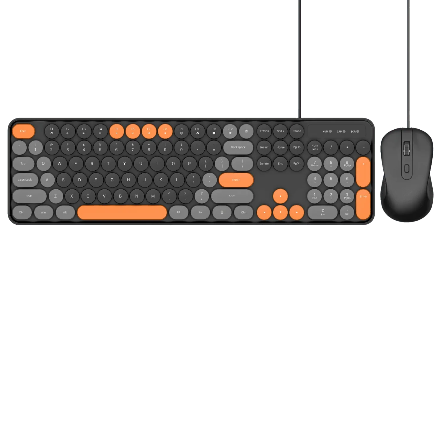 Drluxur Mysterio Typewriter Keyboard and Mouse Combo with type C cable - Pre order - DrLuxur