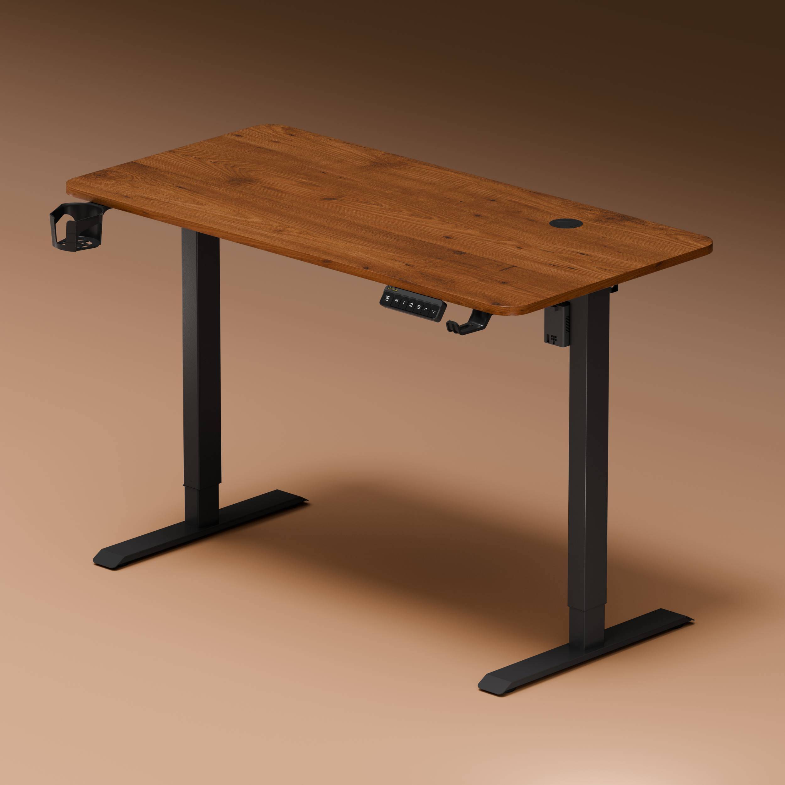 DrLuxur Stallion Height Adjustable Desk With Three Memory Preset , Adjustable Height , 70-114 cm