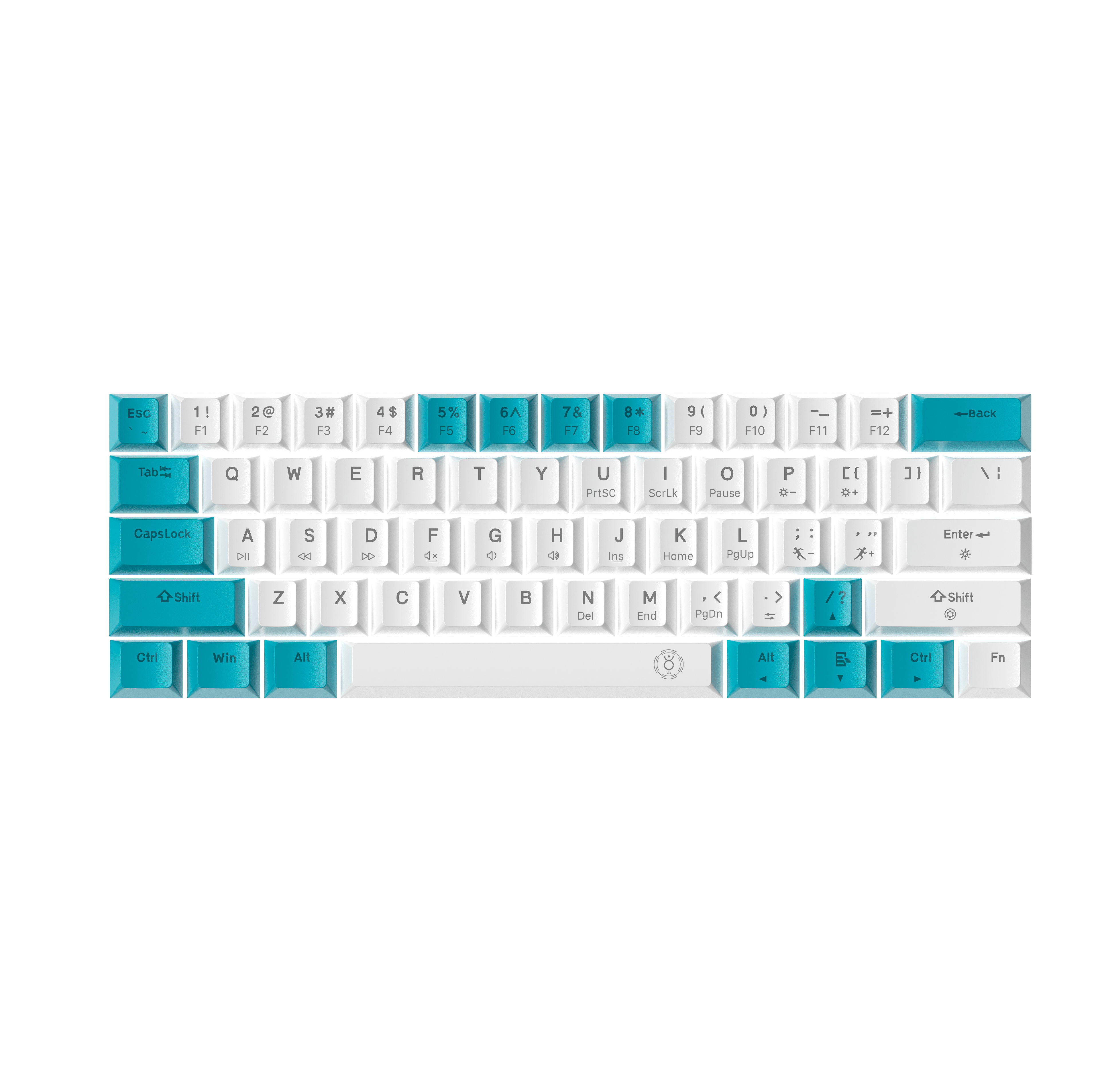 Dr Luxur® Keycaps for DARKFIRE/Pearl/DARKPEARL Keycaps Gaming Accessory Kit, Custom Keycaps for Gaming Keyboard, PBT Profile Dye Sublimation Keycaps, for OUTEMU Switches